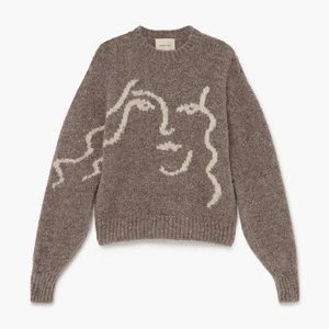Paloma Wool Anita Sweater Taupe